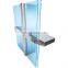 Commercial high rise building aluminum curtain wall system with tempered glass