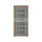 Model aluminum bathroom door aluminum alloy swing tempered glass doors