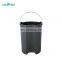 Premium 3L 5L 12L 20L 30L stainless steel round pedal bin soft close inner bucket home bathroom kitchen trash bin