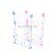 Indoor outdoor laundry rack foldable cloth dryer stand Iron spray paint clothes drying rack