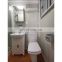 Prefab house modern steel cabin / hotel sleep box / 20 flat pack container homes