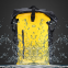 Waterproof Floatable Backpack for Surfing, Kayaking, Hiking, Camping, Water Sports, Yellow