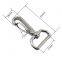 Marine Hardware 304/316 Stainless steel square spring snap hook