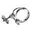 Custom size hoop style hose clamps feeder cable clamps down lead clamp