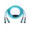 Direct Factory Price OM1 OM2 OM3 OM4 OM5 24cores MPO-MTP Male/Female Trunk Cable