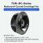 133mm 24V DC Backward Curved Centrifugal Cooling Fan for Ventilation Unit Project