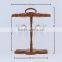 2016 hotsale Custom Shaped Carved/Curved Printed Big DIY rack display Wine Rack