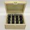 solid wood essential oil box wholesale