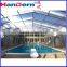 Polycarbonate corrugated plastic sheet making machine