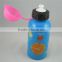 400ml small mouth double wall 18/8 inside stainless steal watter bottle round cap with custom pattern design