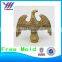 Custom eagle souvenir badges souvenir doraemon badge eagle cap badge