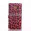 Hot Selling Sexy Leopard Wallet Case For Samsung Galaxy S6 Leather