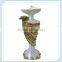 tall floor standing resin candle stand