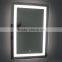 Custom Sizing Bathroom Vanity LED Lighted Mirror With LED Clock And Touch Sensor Switch                        
                                                Quality Choice