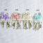 IN Stock 5 INCH shabby fabric flowers Hair BOW Accessory