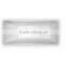 1700mm long white freestanding acrylic bathtub