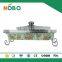 combination lid decal flower fast food tray with stander
