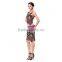 High Quality Printed Bodycon Ladies One Piece Dress Wholesale