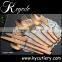 brass cutlery,gold flatware set,copper cutlery