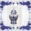 Jingdezhen The blue & white porcelain food jar for home decor