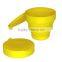 OEM folding coffee cup silicone cup
