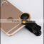 3 in 1 Mobile Phone Wide-angel Supper Macro Fisheye Lens for Cell Phone Camera Lens