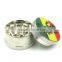 GT-842 Metal smoke grinder Color printing mill smoke layer 3 tobacco grinder