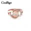 Fashion Jewelry Zinc Alloy Ring Elegant Women Party Show Gift Dresses Apparel Promotion Accessories
