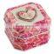 Personalized decorative octagon shape storage tin box