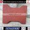 Trade Assurance resilient sports rubber floor, H-bone rubber paver for garden