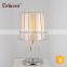 modern power outlet mushroom lamp paint spraying hollow metal table lamp for bedroom set
