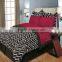 king size 8pcs plain dyed comforter set