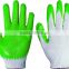 Colourful 10 gauge Hands protective latex coated gloves for workers