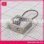High quality wire rore metal keychain