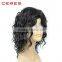 11inch kinky curly wig lace front virgin remy mink brazilian hair wig for black women