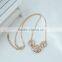 personality Rose pendant classical style pendants necklace fan shape pendants