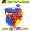B/O train toy with blocks light and sound
