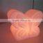 Remote control chargable 16 colors changing butterfly shaped led energy saving lamp (NJ1932)