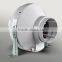 High speed plastic centrifugal duct fan
