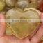 natural carved polished rock citrine crystal stone quartz hearts