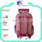 Children Satin Girls School Bag With Trolley