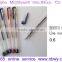36pcs colorful glitter gel pen set for drawing mutiple colors gel ink pen for children and adult