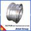 Steel wheel for STR 22.5x9.00 with 10 bolt holes and 5 air holes from china mailand manufacture