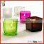 Personal Design Votive Colored Square Candle Glass