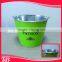 gift bucket, metal tin bucket
