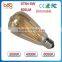 brown color b22 e27 dimmable st64 filament bulb lamp 6w st64 2700k 4000k 6000k