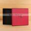 Custom red beauty paper box silk scarf packaging