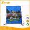 Fashional Customized Logo Branded Promotional Drawstring Bag backpack