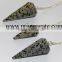 Faceted Dalmation Pendulum / Agate Pendulum / Occult And Pagan Pendulum
