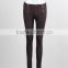 F5W31037 Custom Design Zip Cotton Leggings Women Slim Skinny Leggings